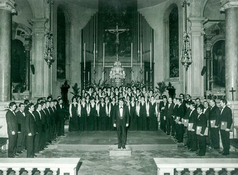 Coro Sante Zanon - 1964 coro in Chiesa