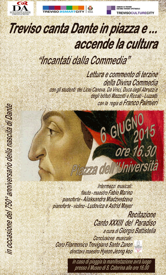 Coro Sante Zanon - Treviso canta Dante in piazza
