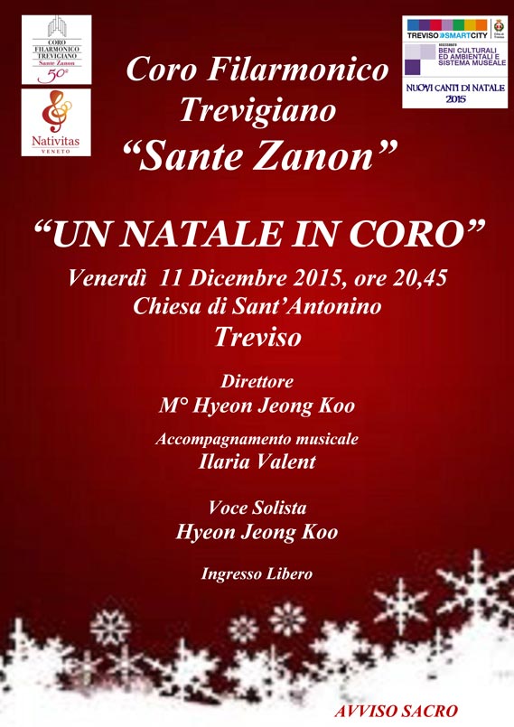 Coro Sante Zanon - Concerto di Natale SantAntonino