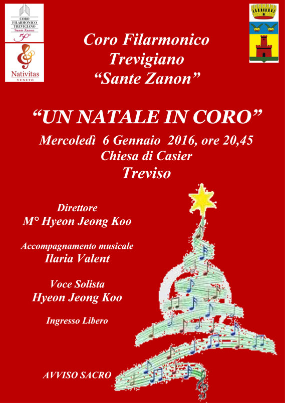 Coro Sante Zanon - Concerto di Natale - Casier